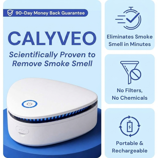 Calyveo | Smoke, Pet & Cooking Odor... Gone