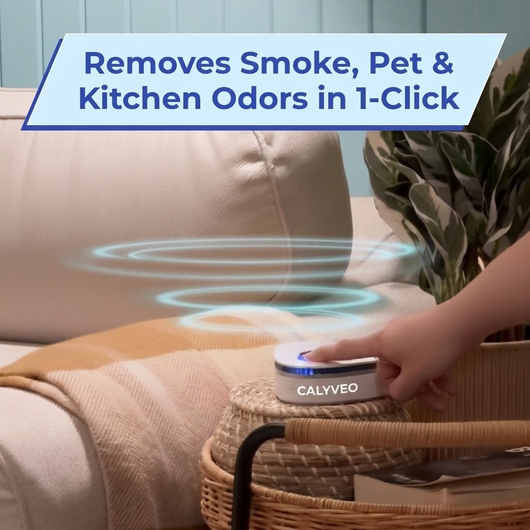 Calyveo | Smoke, Pet & Cooking Odor... Gone