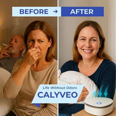 Calyveo | Smoke, Pet & Cooking Odor... Gone